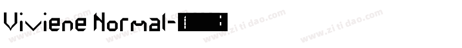 Viviene Normal字体转换